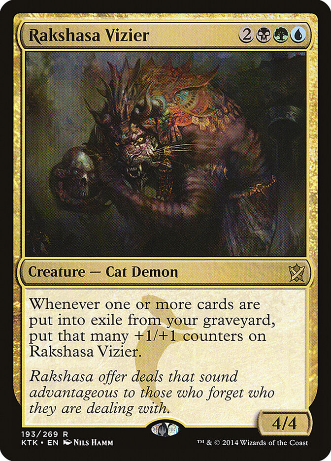 Rakshasa Vizier (Khans of Tarkir)