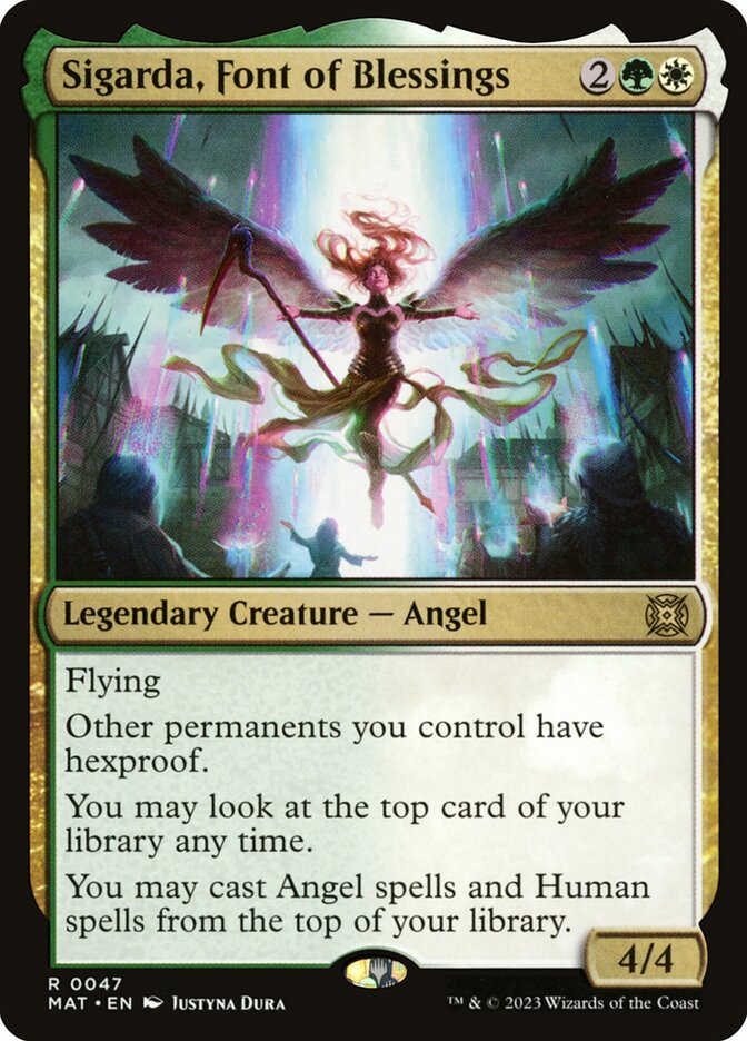 Sigarda, Font of Blessings (March of the Machine: The Aftermath)