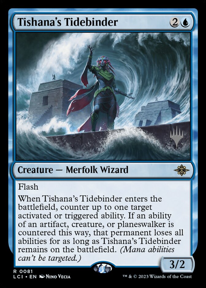 Tishana's Tidebinder (The Lost Caverns of Ixalan Promos)