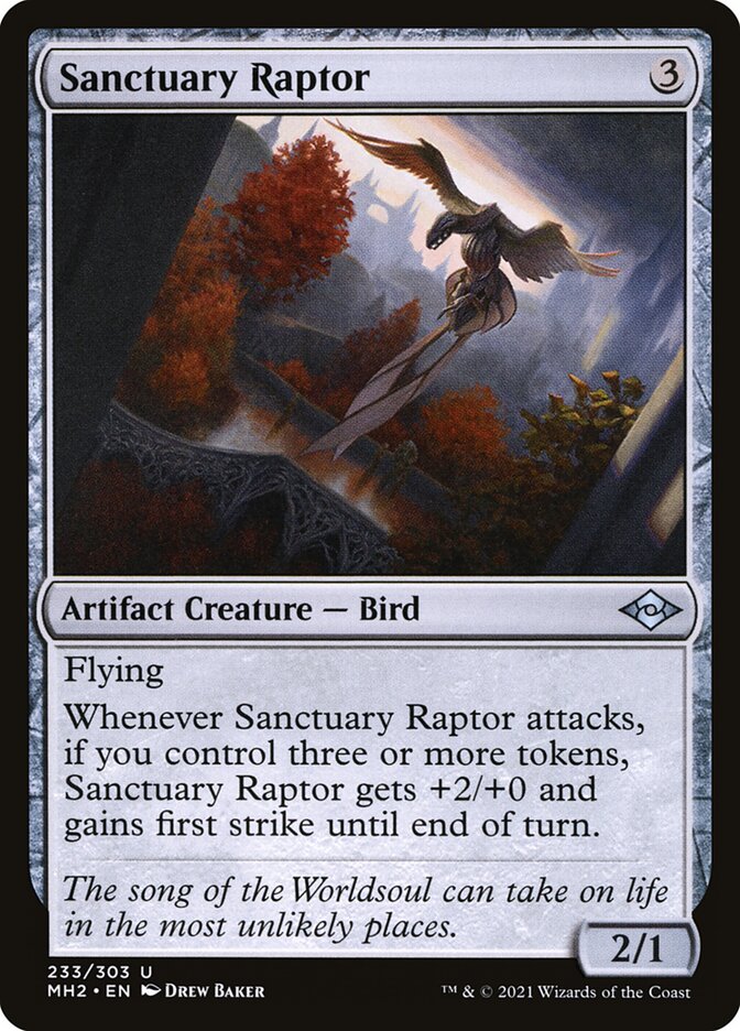 Sanctuary Raptor (Modern Horizons 2)