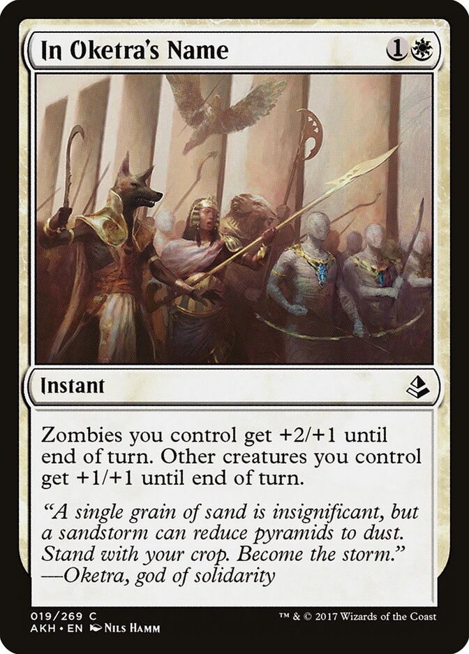 In Oketra's Name (Amonkhet)