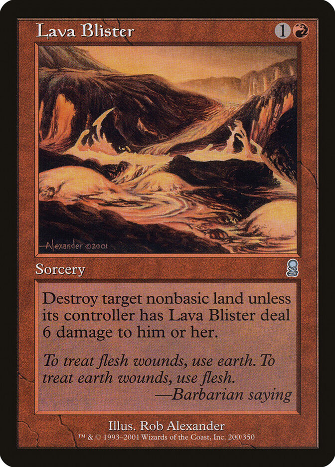Lava Blister (Odyssey)