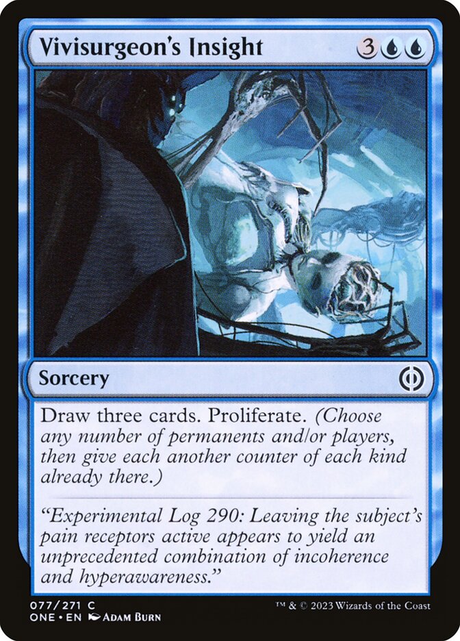 Vivisurgeon's Insight (Phyrexia: All Will Be One)