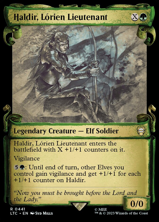 Haldir, Lórien Lieutenant (Tales of Middle-earth Commander)