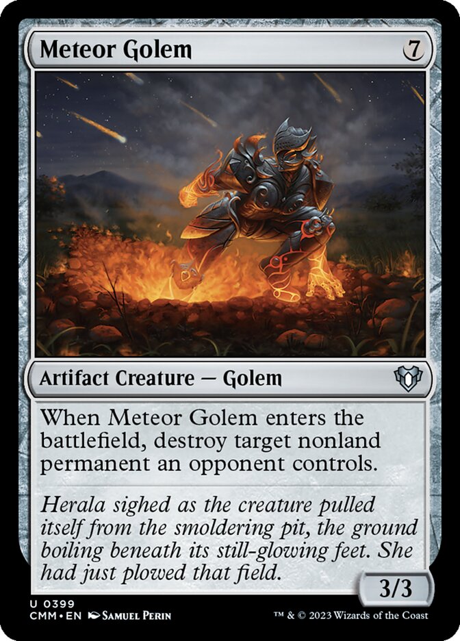 Meteor Golem (Commander Masters)