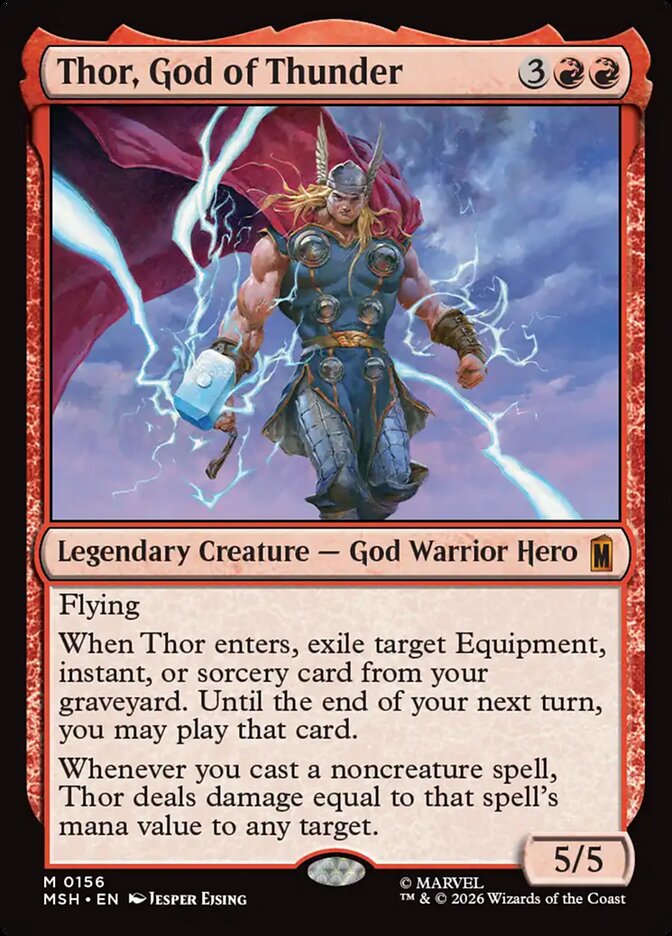 Thor, God of Thunder (Marvel Super Heroes)