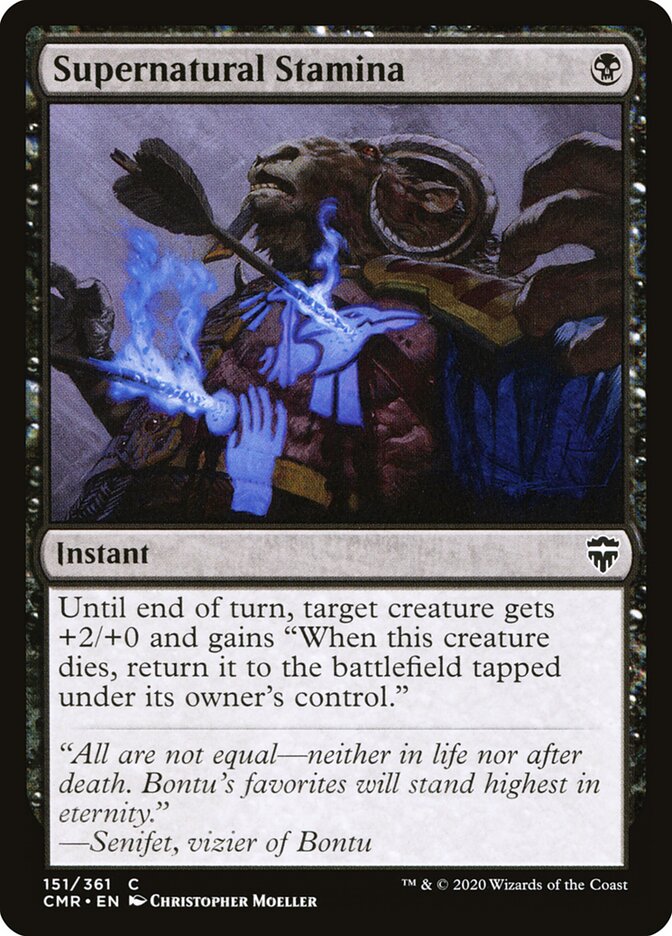 Supernatural Stamina (Commander Legends)