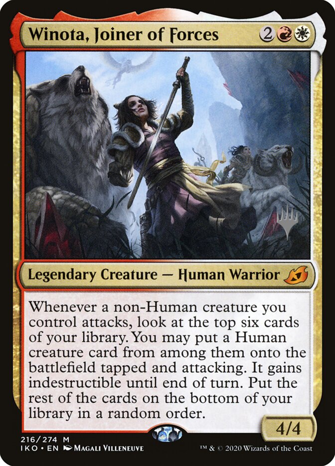 Winota, Joiner of Forces (Ikoria: Lair of Behemoths Promos)