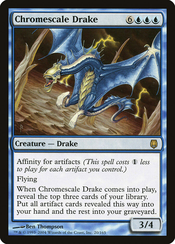 Chromescale Drake (Darksteel)