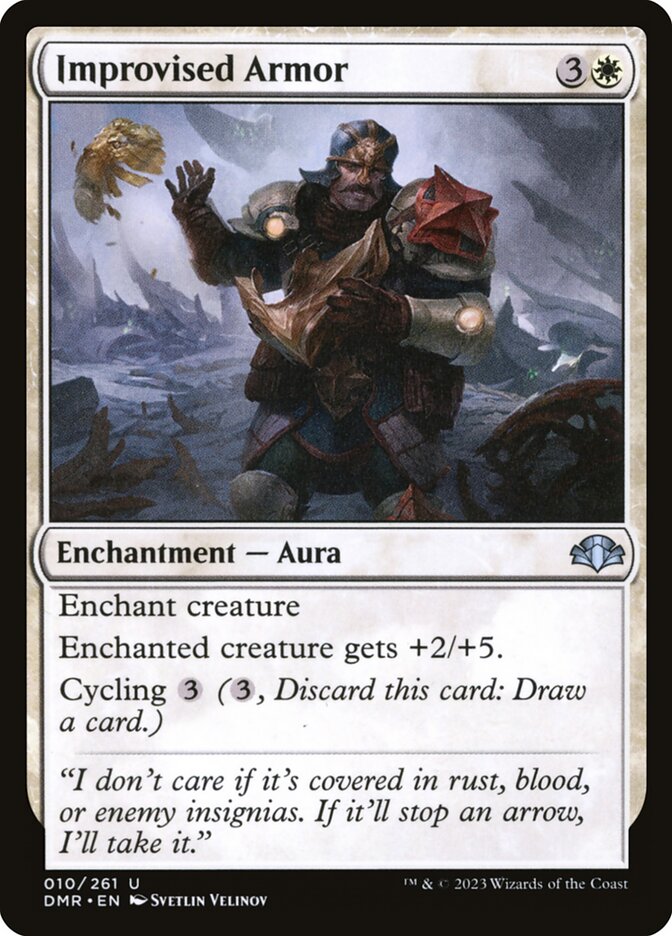 Improvised Armor (Dominaria Remastered)