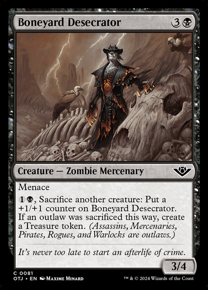 Boneyard Desecrator (Outlaws of Thunder Junction)