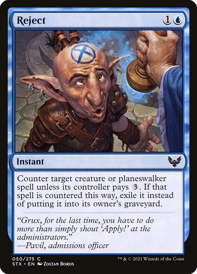 Reject (Strixhaven: School of Mages)