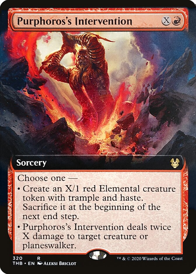 Purphoros's Intervention (Theros Beyond Death)