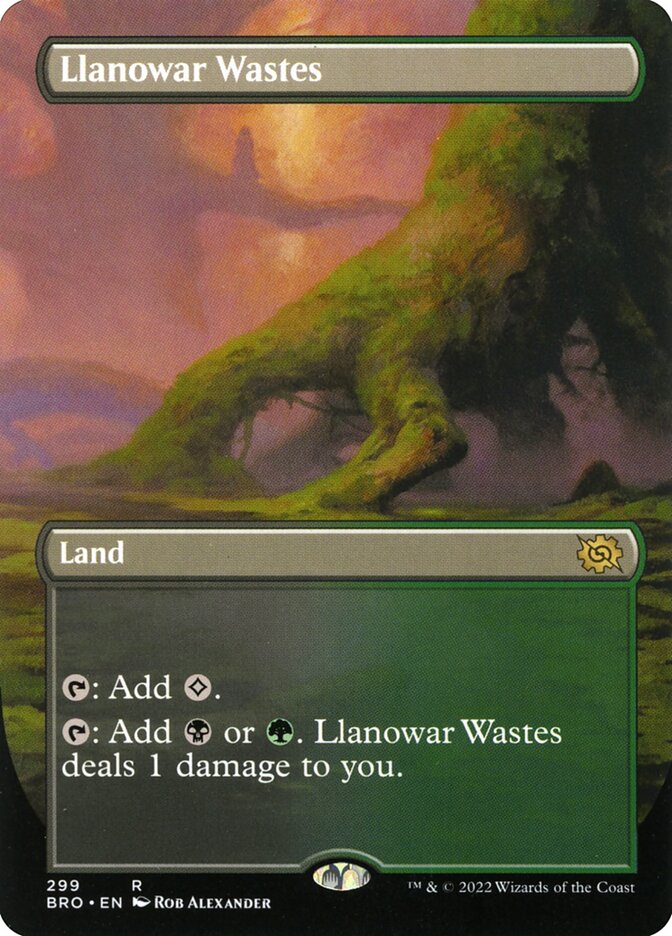 Llanowar Wastes (The Brothers' War)