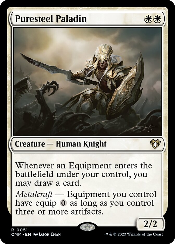 Puresteel Paladin (Commander Masters)