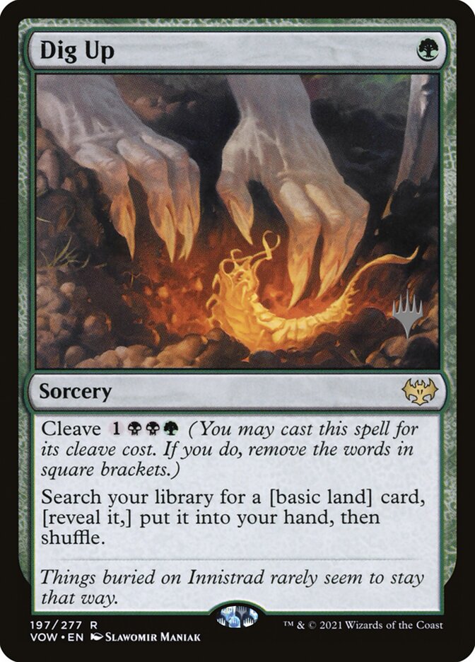 Dig Up (Innistrad: Crimson Vow Promos)
