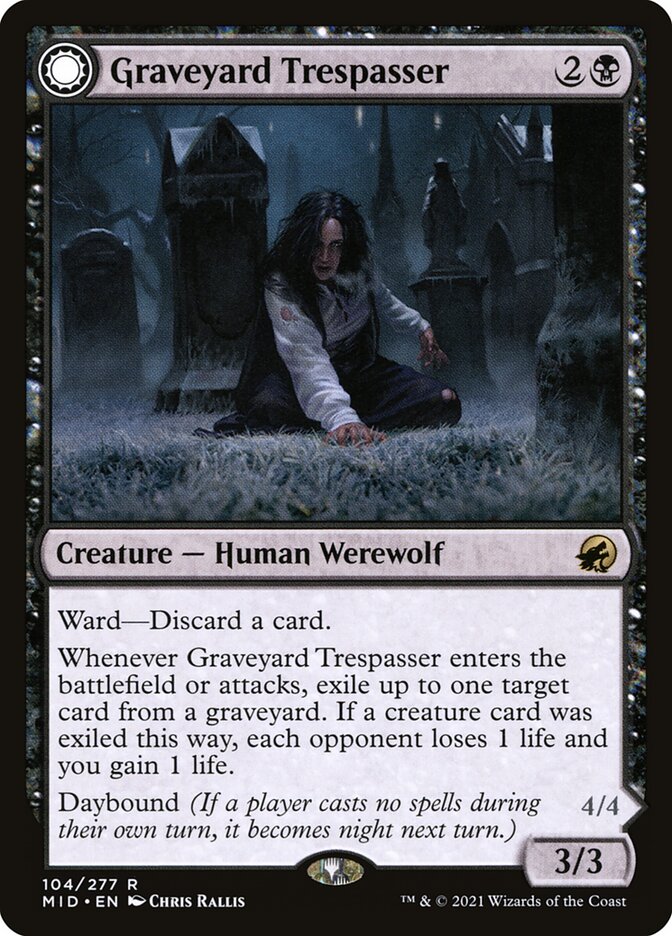 Graveyard Trespasser (Innistrad: Midnight Hunt)