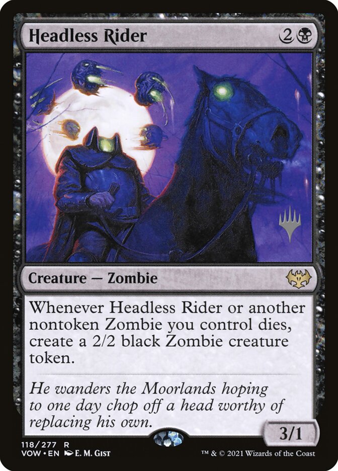 Headless Rider (Innistrad: Crimson Vow Promos)