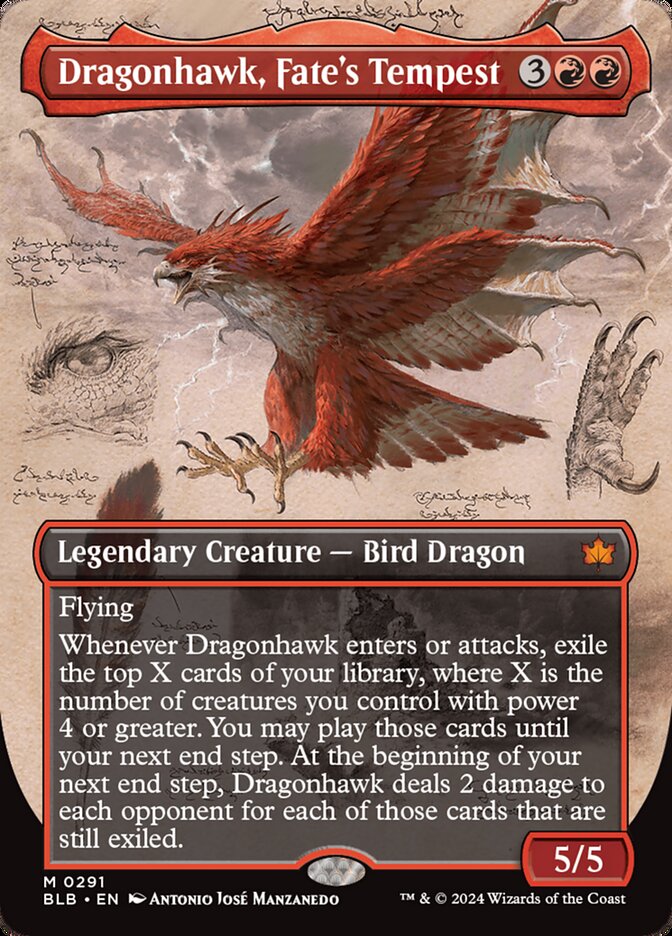 Dragonhawk, Fate's Tempest (Bloomburrow)