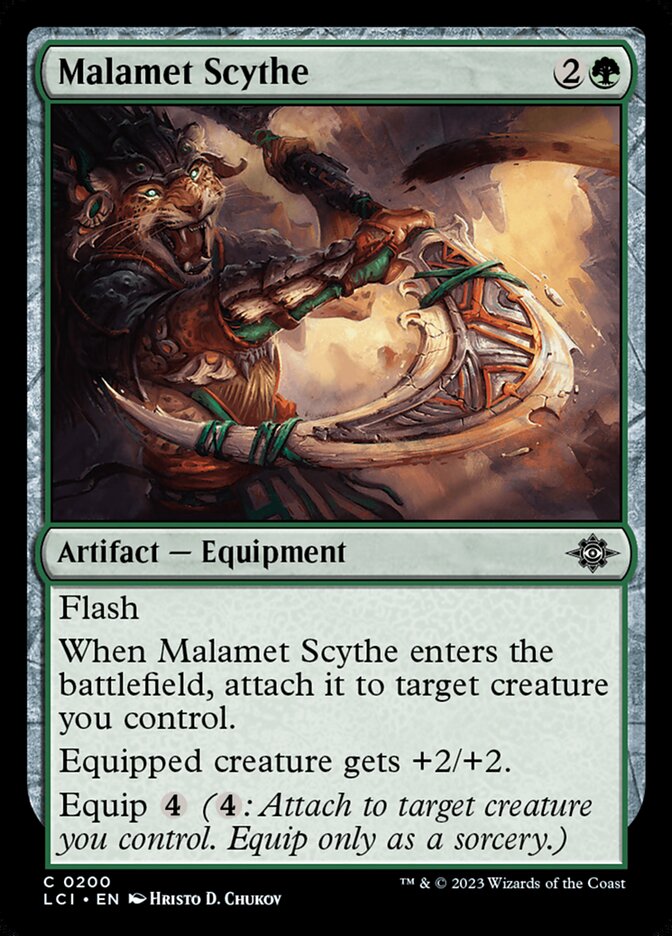 Malamet Scythe (The Lost Caverns of Ixalan)