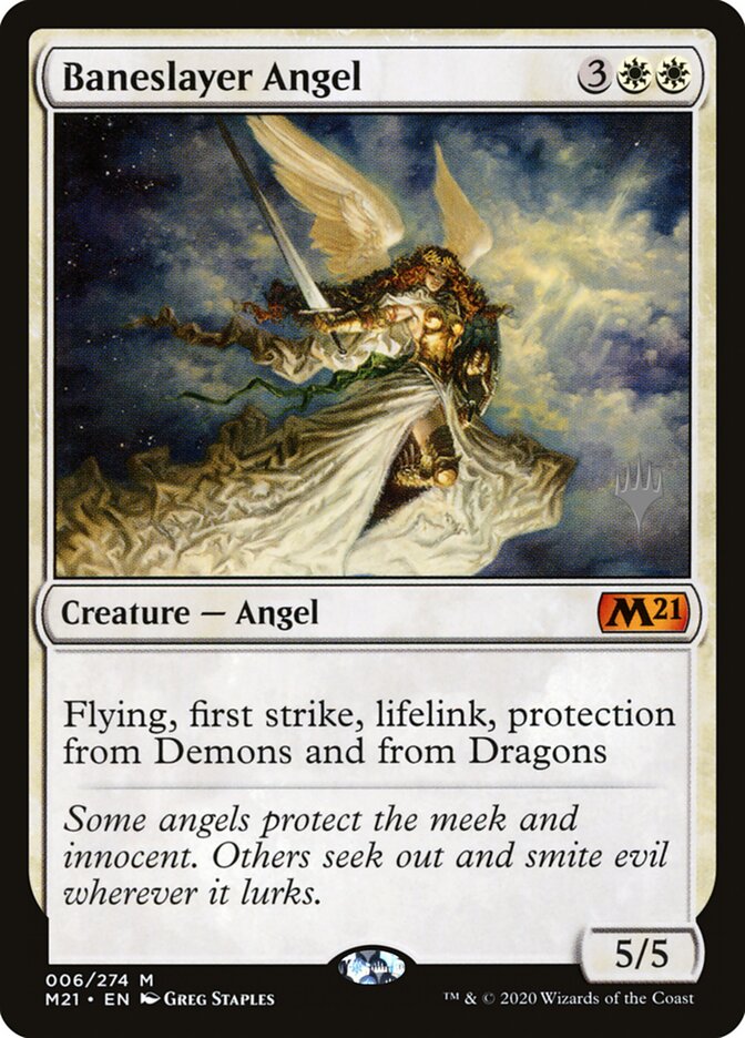 Baneslayer Angel (Core Set 2021 Promos)