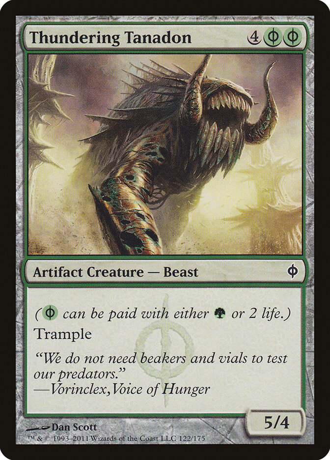 Thundering Tanadon (New Phyrexia)