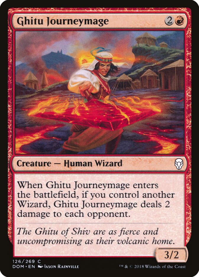 Ghitu Journeymage (Dominaria)