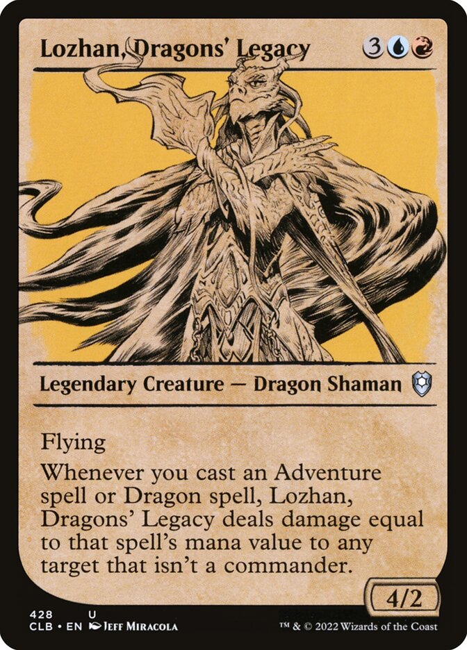 Lozhan, Dragons' Legacy (Commander Legends: Battle for Baldur's Gate)