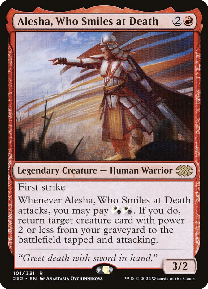 Alesha, Who Smiles at Death (Double Masters 2022)