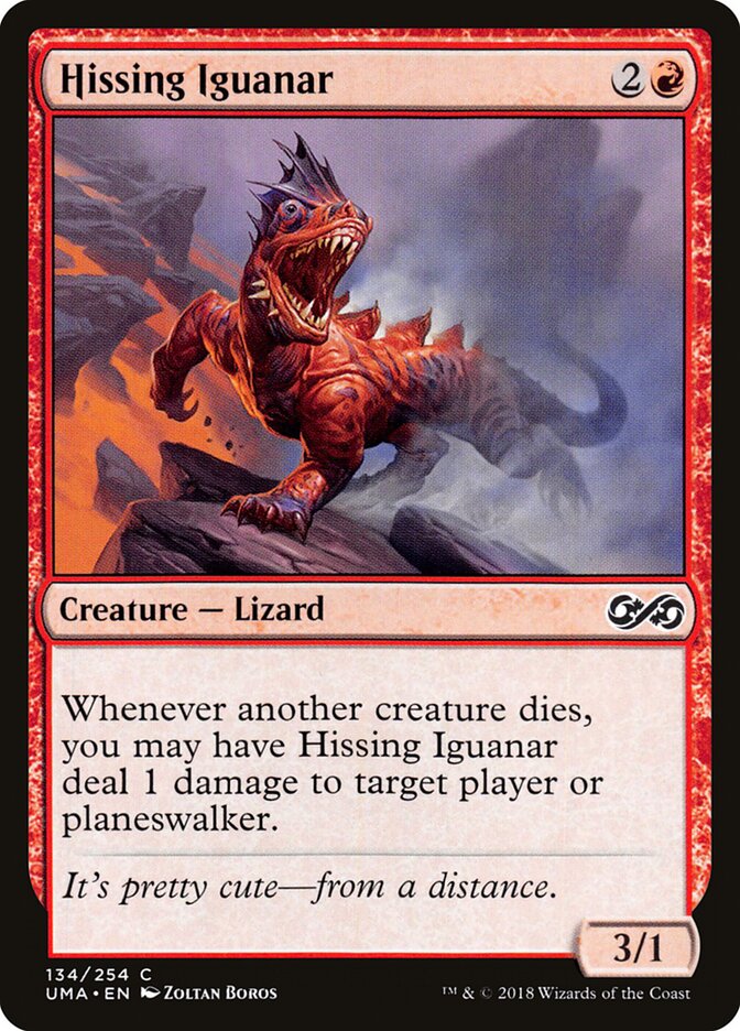 Hissing Iguanar (Ultimate Masters)