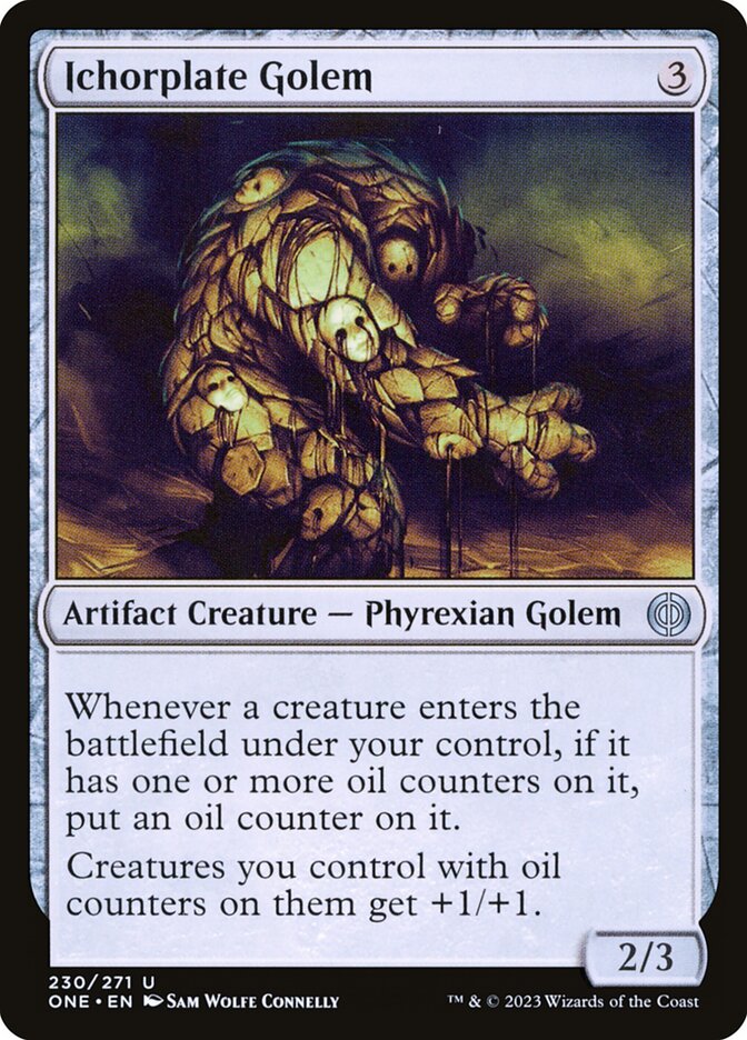 Ichorplate Golem (Phyrexia: All Will Be One)