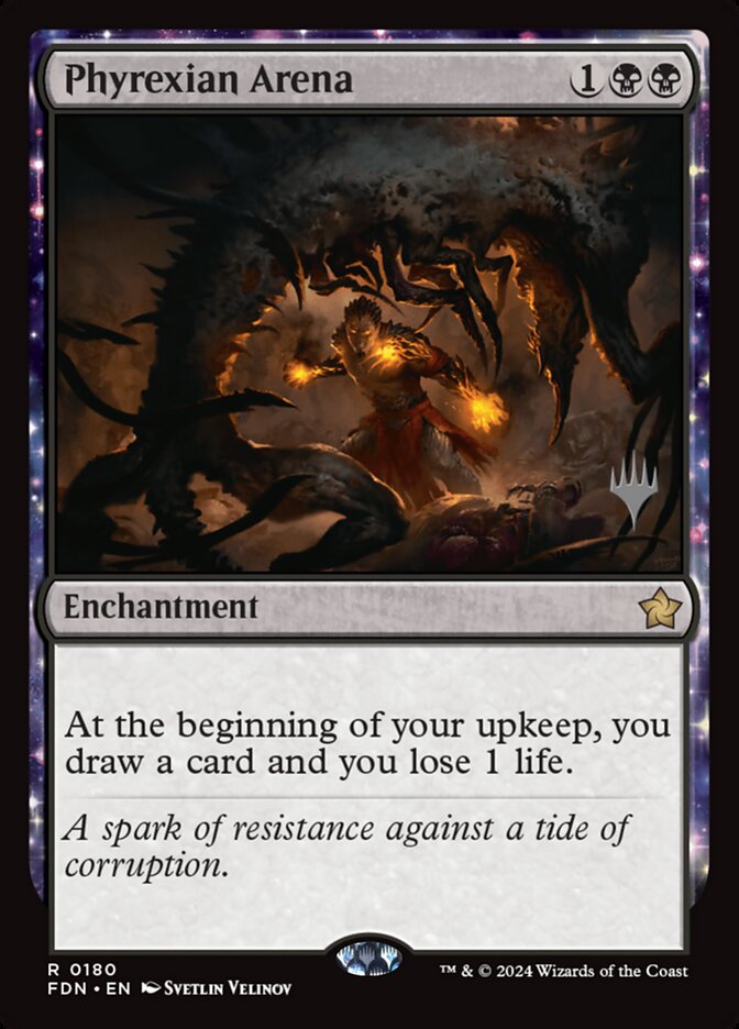 Phyrexian Arena (Foundations Promos)