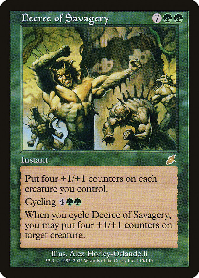 Decree of Savagery (Scourge)