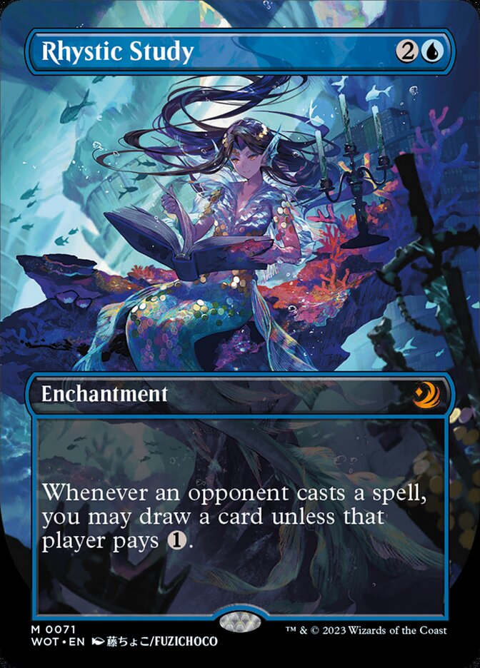 Rhystic Study (Wilds of Eldraine: Enchanting Tales)