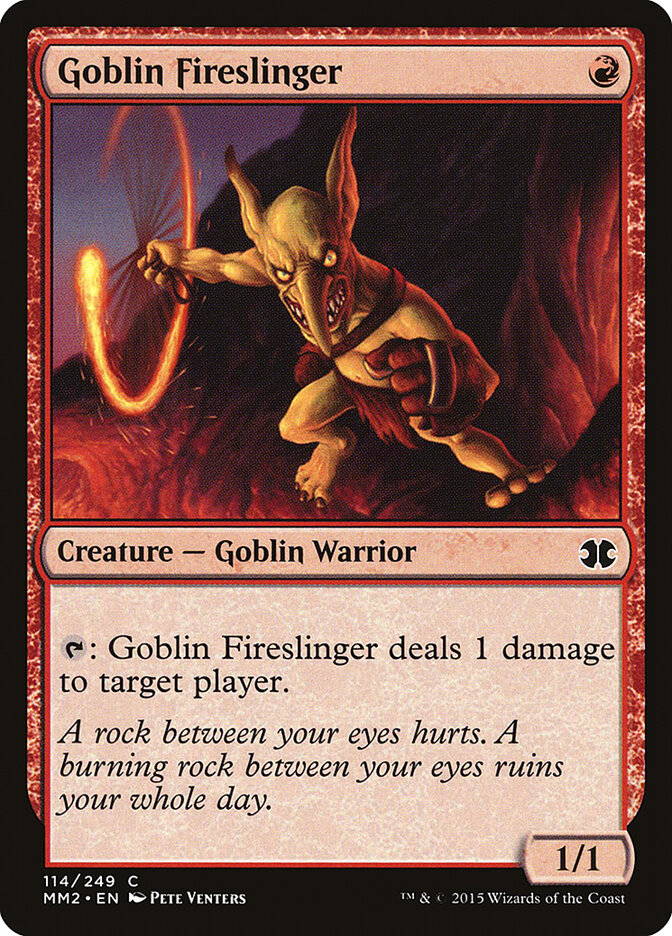 Goblin Fireslinger (Modern Masters 2015)