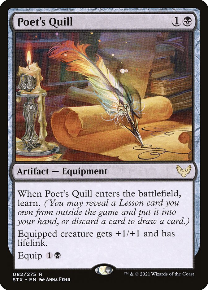 Poet's Quill (Strixhaven: School of Mages)