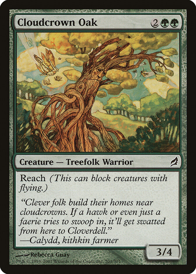 Cloudcrown Oak (Lorwyn)