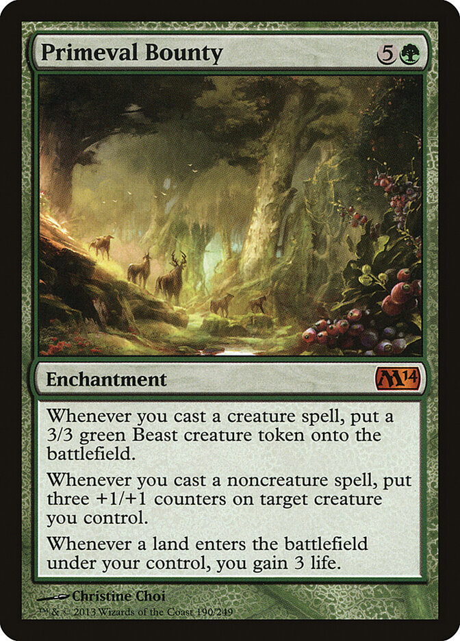 Primeval Bounty (Magic 2014)