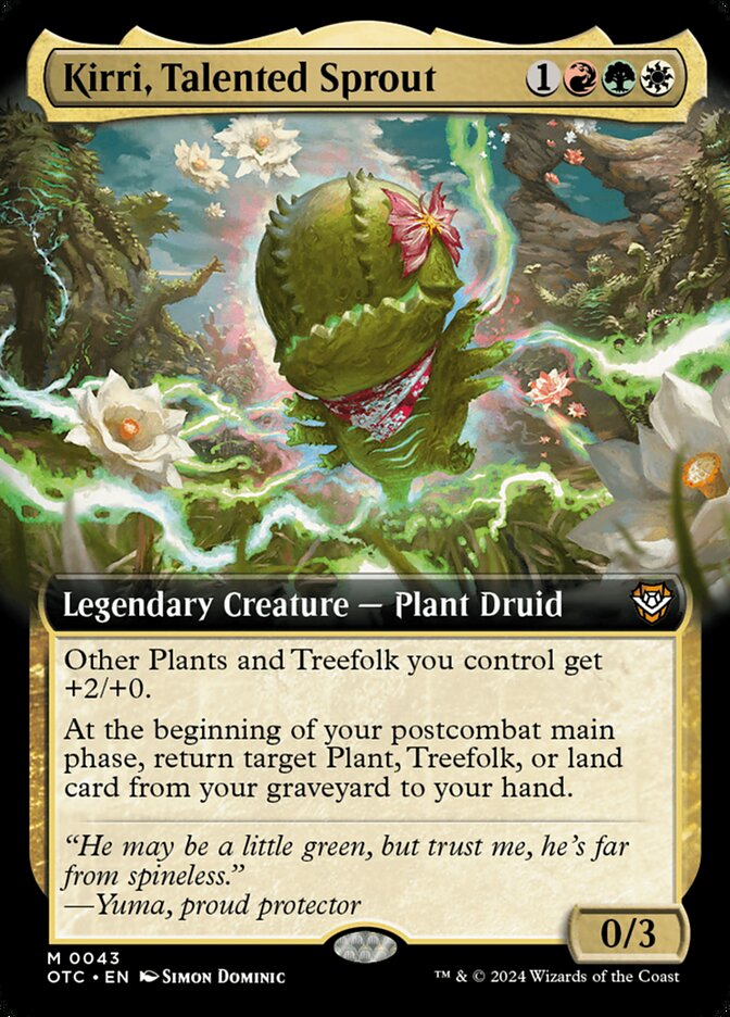 Kirri, Talented Sprout (Outlaws of Thunder Junction Commander)
