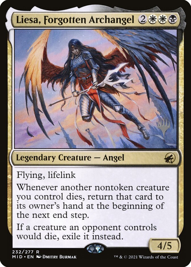Liesa, Forgotten Archangel (Innistrad: Midnight Hunt Promos)
