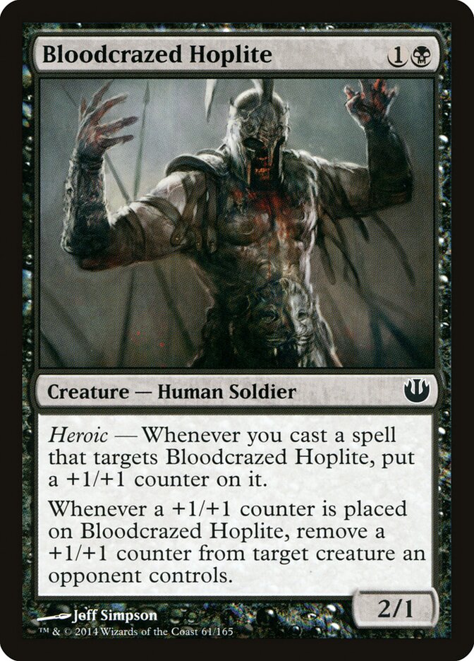 Bloodcrazed Hoplite (Journey into Nyx)