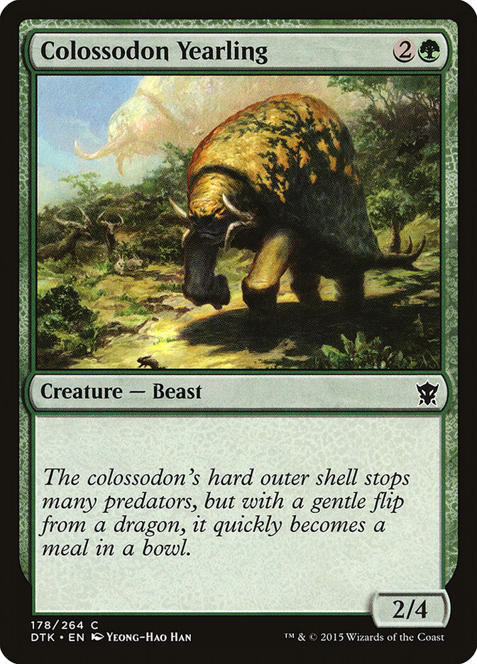 Colossodon Yearling (Dragons of Tarkir)