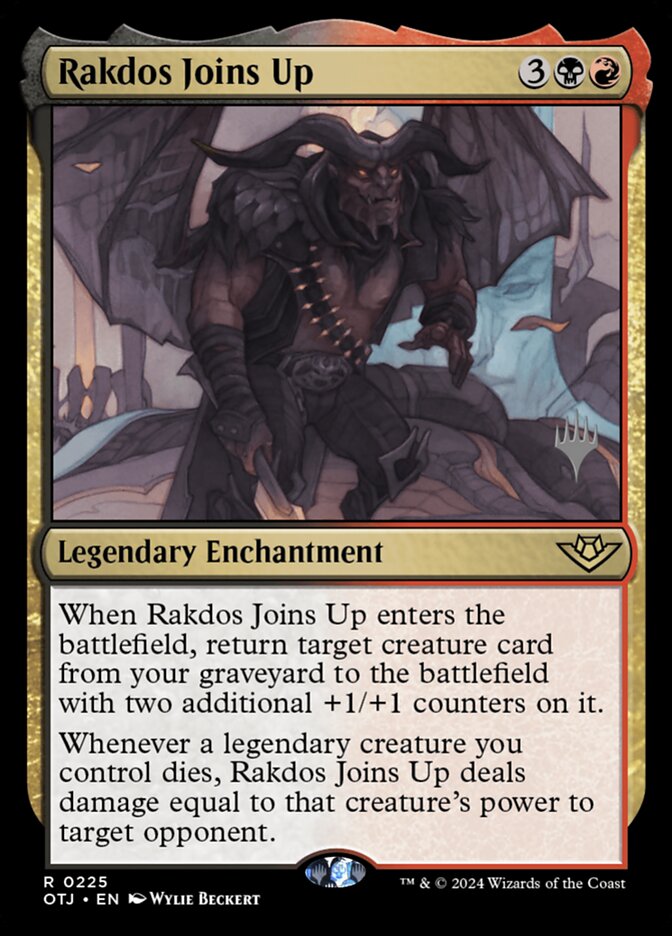 Rakdos Joins Up (Outlaws of Thunder Junction Promos)