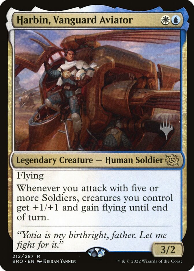 Harbin, Vanguard Aviator (The Brothers' War Promos)