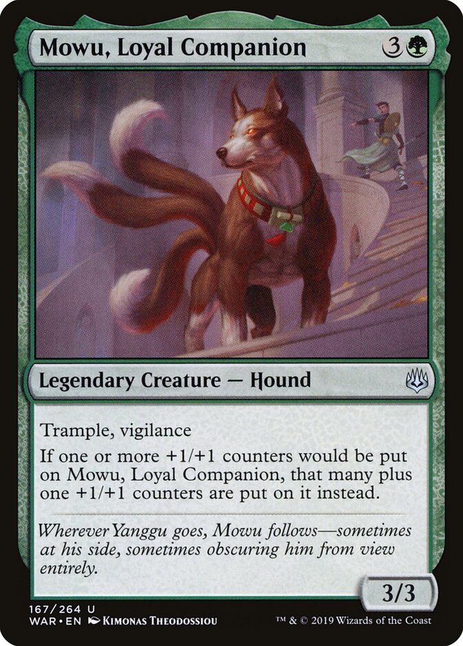 Mowu, Loyal Companion (War of the Spark)