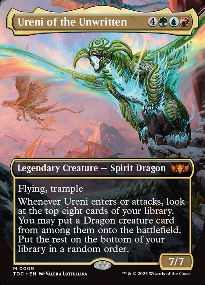 Ureni of the Unwritten (Tarkir: Dragonstorm Commander)