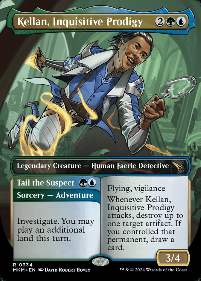 Kellan, Inquisitive Prodigy // Tail the Suspect (Murders at Karlov Manor)