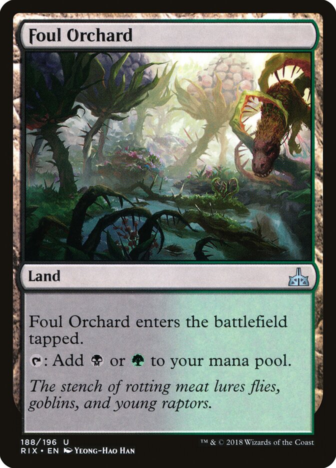 Foul Orchard (Rivals of Ixalan)
