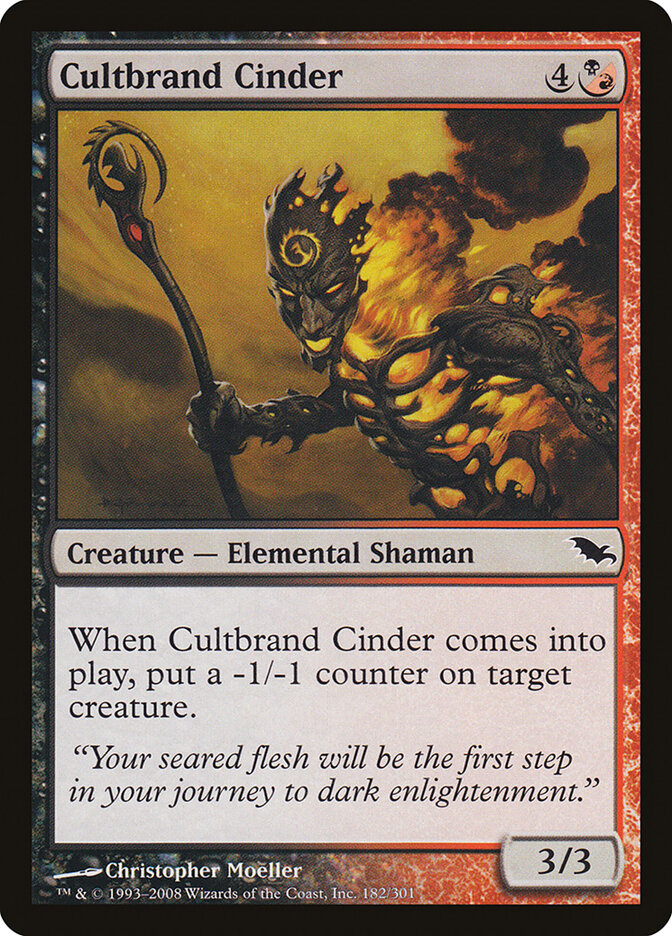 Cultbrand Cinder (Shadowmoor)