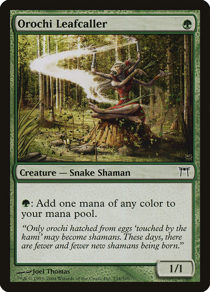 Orochi Leafcaller (Champions of Kamigawa)